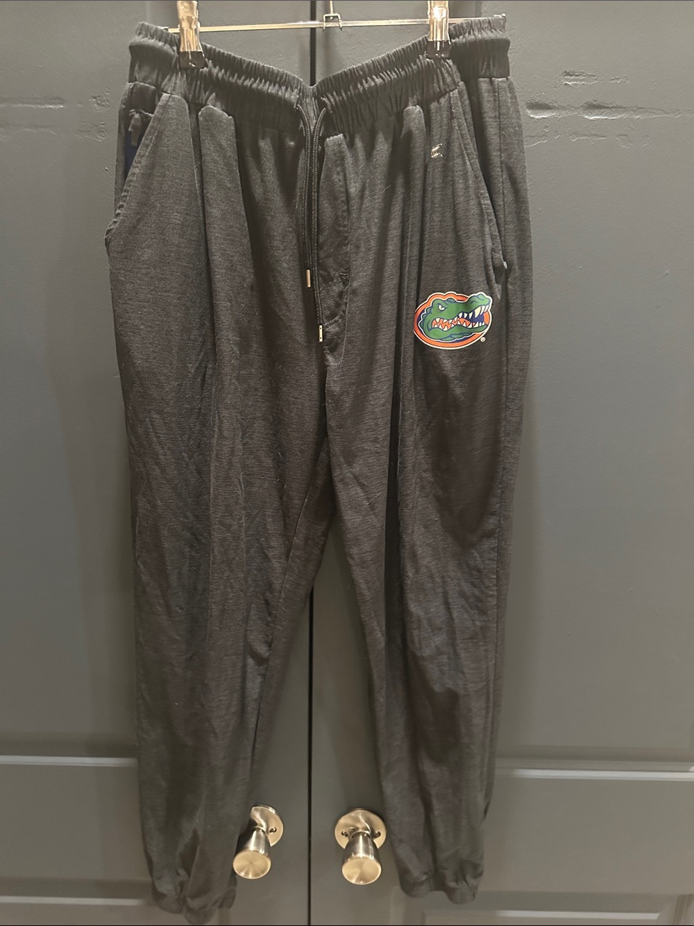 Colosseum Black Florida Gators Logo Jogger Pants
